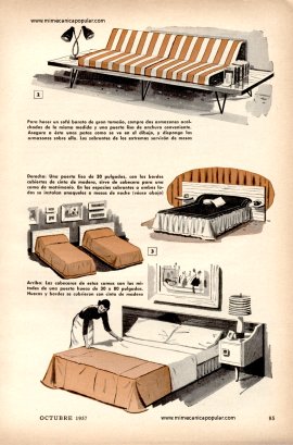 Con Puertas se Fabrican Muebles - Octubre 1957