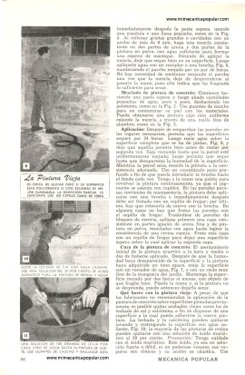 Es F&aacute;cil Pintar Sobre CONCRETO - Septiembre 1951