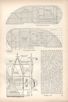 Construya este Resistente Remolque - Junio 1953