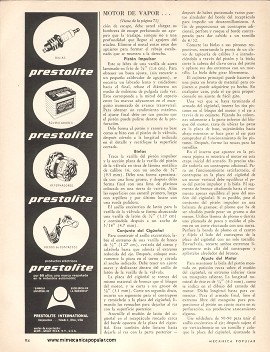Construye un Motor de Vapor - parte I - Abril 1963