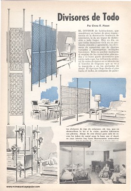 Divisores de Todo Estilo - Junio 1960