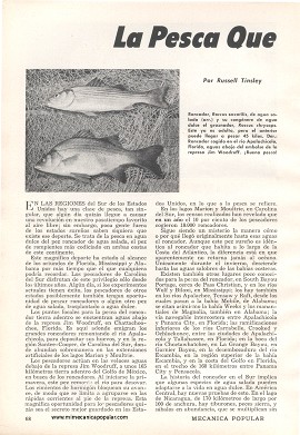 La Pesca Que Pocos Conocen -Octubre 1960
