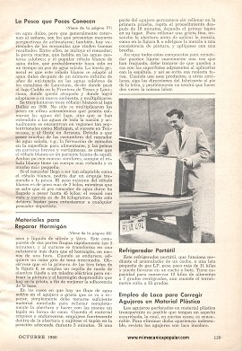 La Pesca Que Pocos Conocen -Octubre 1960