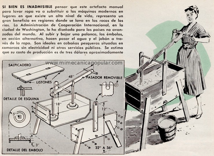 nombre de la marca Corrupto Merecer Hágalo Usted Mismo Construye una lavadora de ropa manual - Mi Mecánica Popular nombre de la marca Corrupto Merecer Hágalo Usted Mismo Construye una lavadora de ropa manual - Mi Mecánica Popular