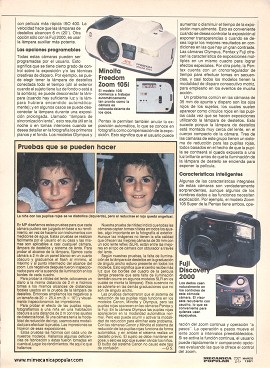 Sometimos a prueba cinco nuevas y radicales cámaras -Marzo 1991