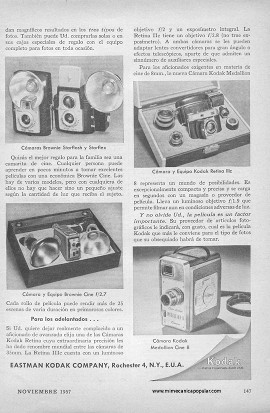 Publicidad - Kodak - Noviembre 1957