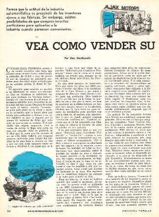 Vea como vender su invento a Detroit - Junio 1968