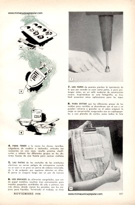 Resolviendo problemas del Hogar - Noviembre 1958