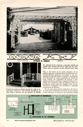 Hermosee su casa con Hierro Ornamental - Julio 1955