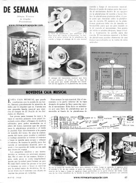 2 Trabajos de Fin de Semana -Mayo 1968