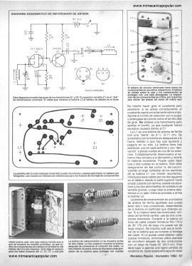 Construya una antena electr&oacute;nica para su AM - Noviembre 1982