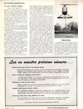 Lo que Debe Saber Sobre los Rodillos de Pintura - Enero 1968