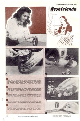 Resolviendo problemas del Hogar - Agosto 1947