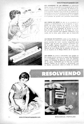 Resolviendo problemas del Hogar - Julio 1960