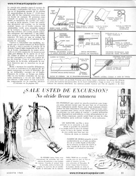 Tiendas Hechas de Paracaídas - Agosto 1965