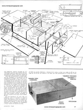 Cocina Que Cabe En El Auto - Agosto 1965