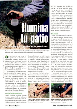 Ilumina tu patio - Junio 2000