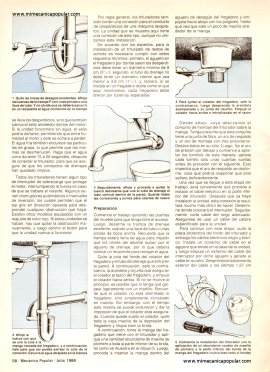 Instale un triturador de desperdicios - Julio 1986