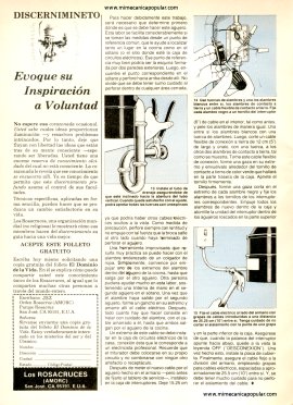 Instale un triturador de desperdicios - Julio 1986