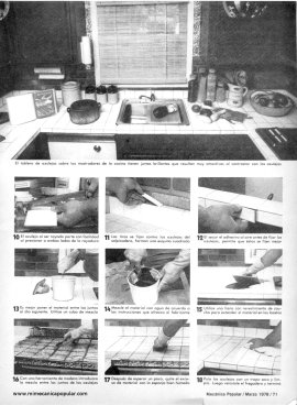 Mostrador de Cerámica - Marzo 1978
