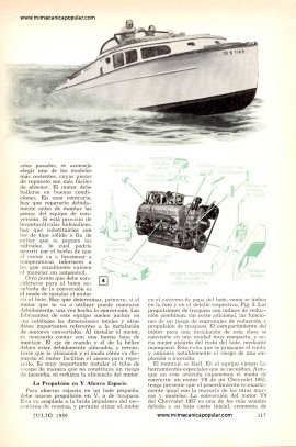 Botes con Motor de Auto - Julio 1959