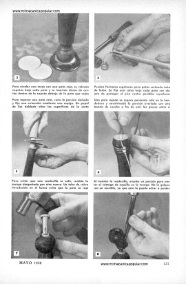 Primeros Auxilios Para Patas de Muebles - Mayo 1958