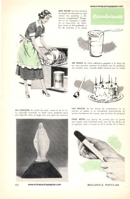 Resolviendo problemas del Hogar - Mayo 1959