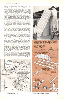 Cobertizo para su coche - Diciembre 1955