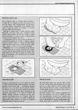 Como Desmontar un Retrete - Enero 1975