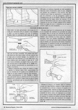 Como Desmontar un Retrete - Enero 1975