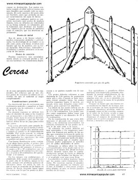 Construyendo Buenas Cercas - Noviembre 1965