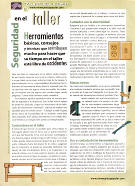 La seguridad en el taller - junio 1997