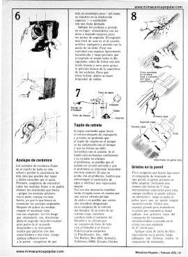 11 Reparaciones para Hacer en Casa - Febrero 1976
