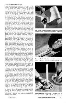 Lámparas de Mesa - Junio 1951