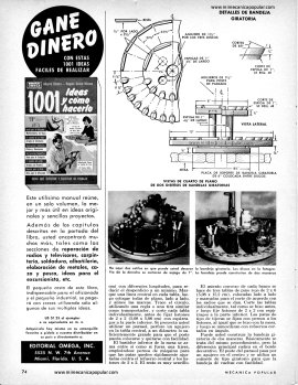 Mesa de Patio con Bandeja Giratoria - Octubre 1964