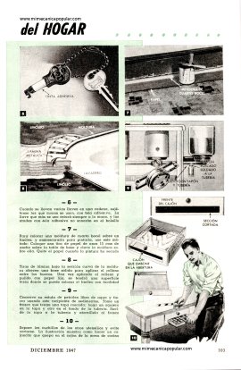 Resolviendo problemas del Hogar - Diciembre 1947