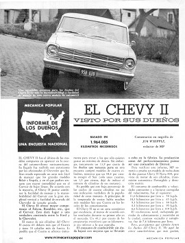 El Chevy II visto por sus dueños -Junio 1962