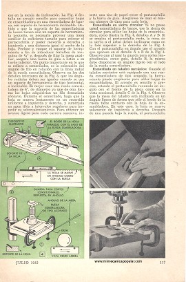 Conserve Su Ensambladora Afilada - Julio 1952