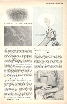 La Pintura Sobre Enlucido Fresco - Noviembre 1959