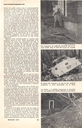 C&oacute;mo Proyectar la Casa de Campo - Marzo 1957