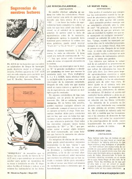 C&oacute;mo A&ntilde;adir una Nueva Toma de Corriente El&eacute;ctrica - Mayo 1973