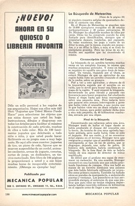 La Búsqueda de Meteoritos - Junio 1958