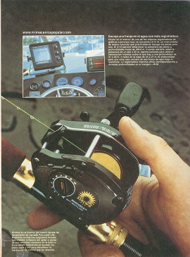 Nuevo carrete para pescar - Agosto 1982
