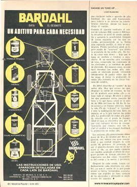 Hágase un TUNE UP en el Cerebro - Julio 1975