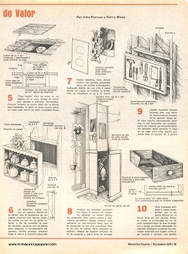 10 Lugares para Ocultar Objetos de Valor - Diciembre 1975
