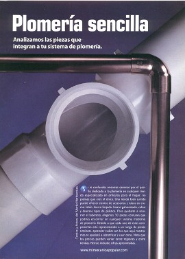 Plomer&iacute;a sencilla - Octubre 2000