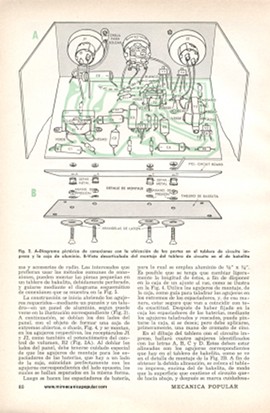 Haga Este Sistema de Altavoz Portátil - Junio 1958