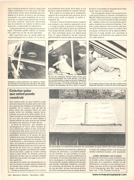 Usando el sol - Diciembre 1982