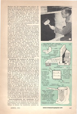 Un Sótano Húmedo De Nada Sirve - Abril 1951