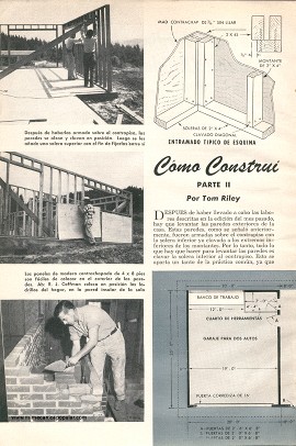 Cómo Construí la Casa Popular Mechanics - Parte II - Agosto 1951